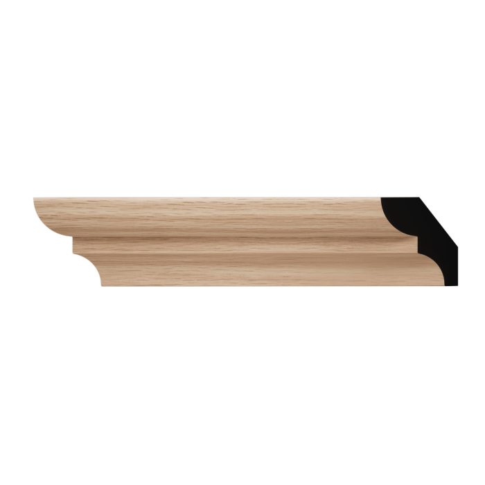 Ekena Millwork WM75 9/16"D x 1 5/8"W x 96"L Americraft Solid Hardwood Stain Grade Bed Moulding - Image 8