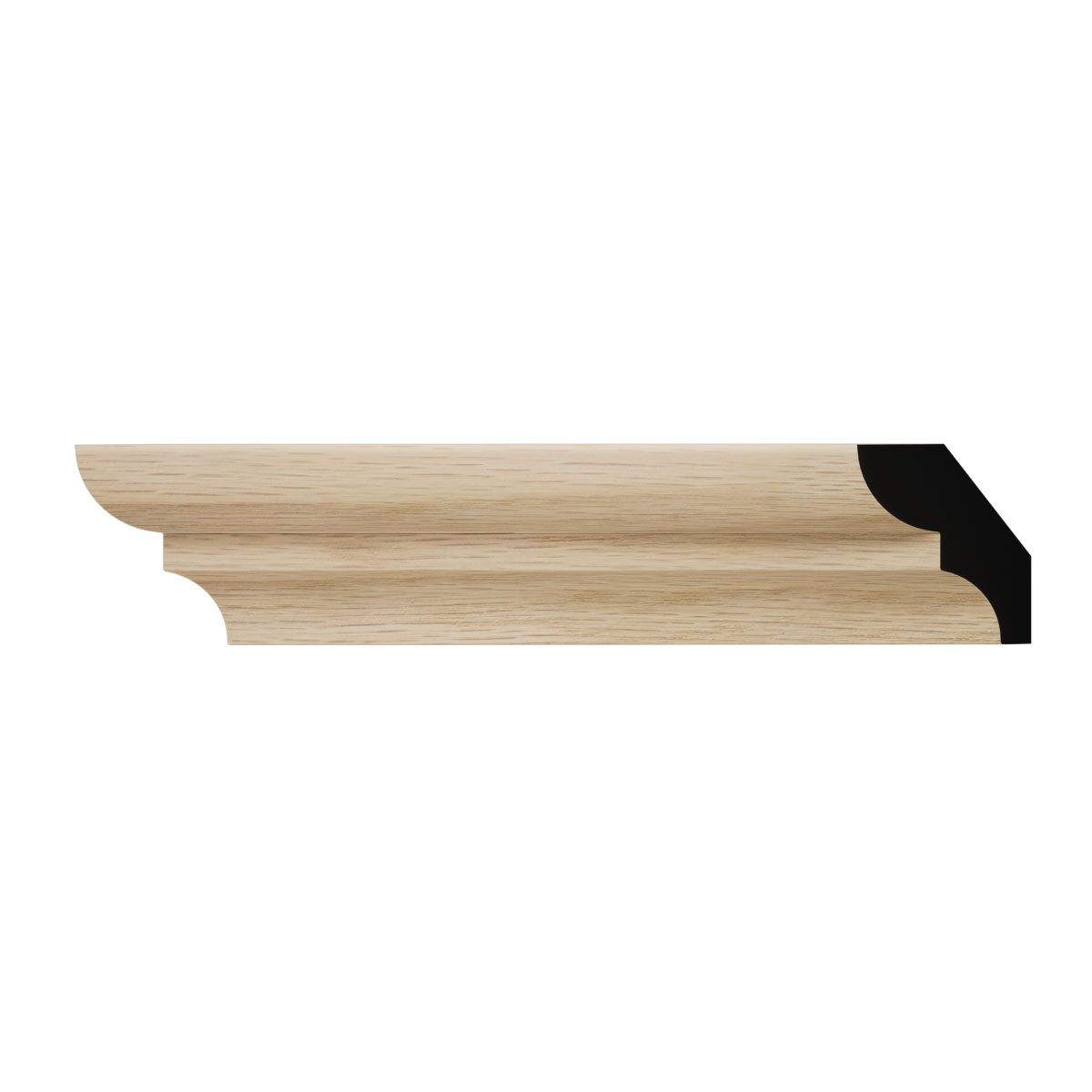 Ekena Millwork WM75 9/16"D x 1 5/8"W x 96"L Americraft Solid Hardwood Stain Grade Bed Moulding - Image 14