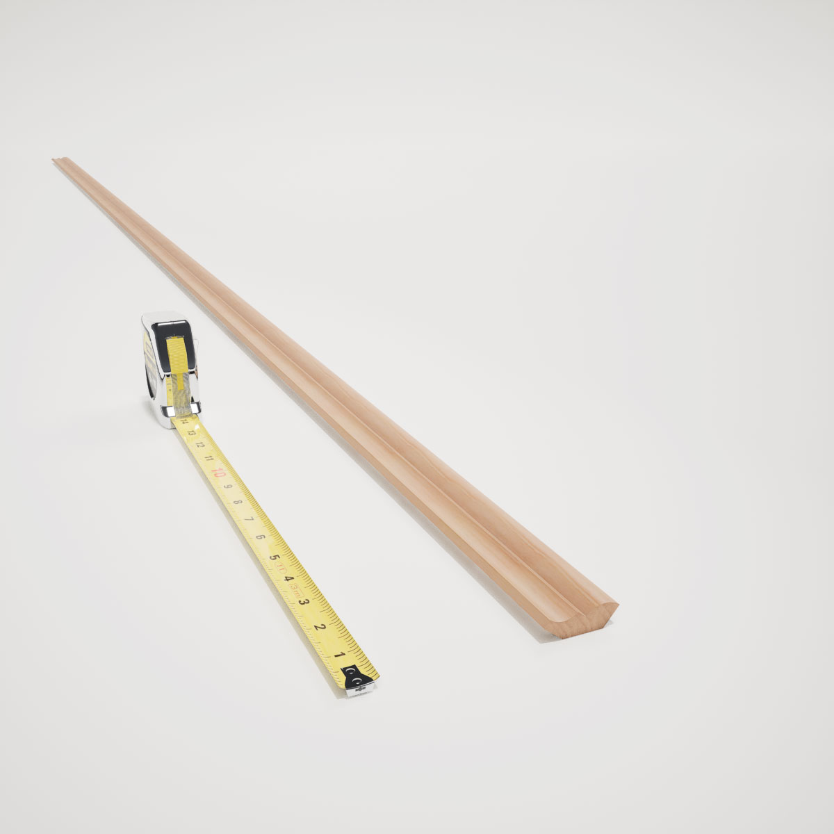 Ekena Millwork WM75 9/16"D x 1 5/8"W x 96"L Americraft Solid Hardwood Stain Grade Bed Moulding - Image 24