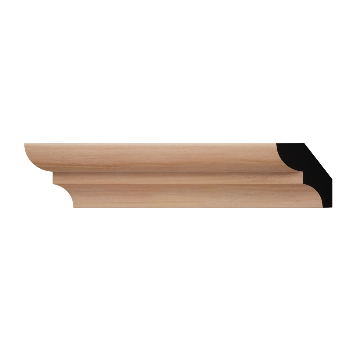 Ekena Millwork WM75 9/16"D x 1 5/8"W x 96"L Americraft Solid Hardwood Stain Grade Bed Moulding - Image 20