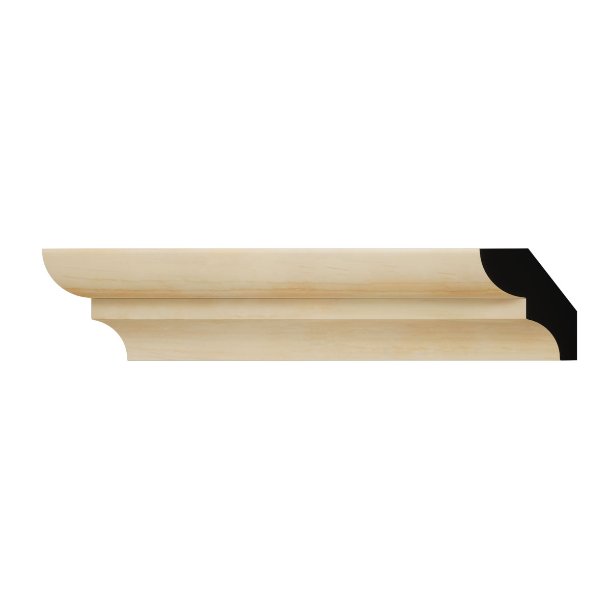 Ekena Millwork WM75 9/16"D x 1 5/8"W x 96"L Americraft Solid Hardwood Stain Grade Bed Moulding - Image 26