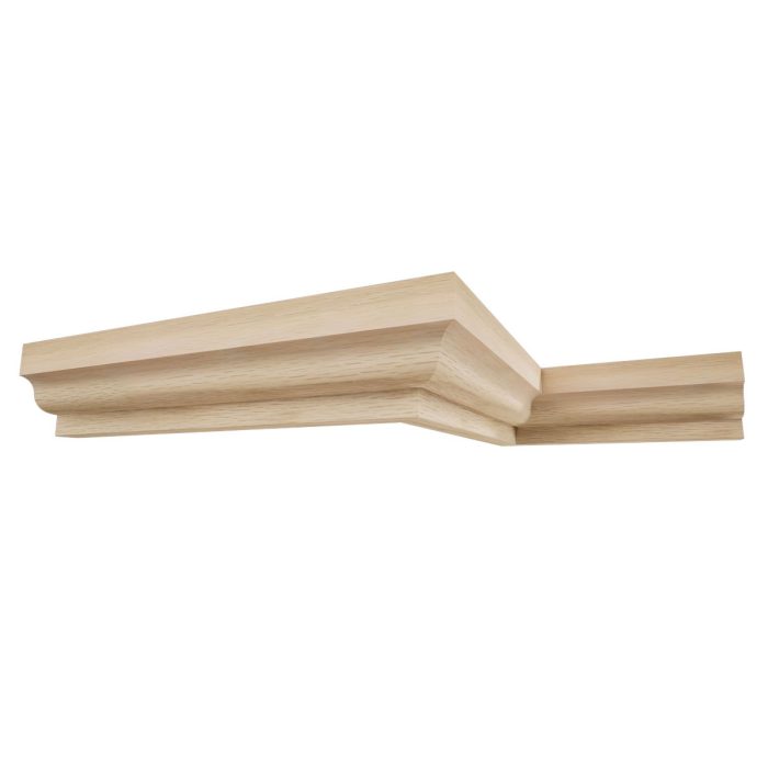 Ekena Millwork WM60 1 13/32"H x 1 1/16"P x 1 3/4"F x 96"L Americraft Solid Hardwood Stain Grade Crown Moulding - Image 15
