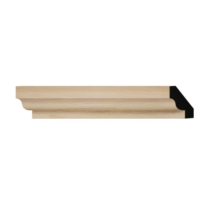 Ekena Millwork WM60 1 13/32"H x 1 1/16"P x 1 3/4"F x 96"L Americraft Solid Hardwood Stain Grade Crown Moulding - Image 14