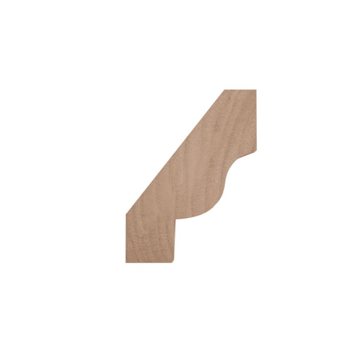 Ekena Millwork WM60 1 13/32"H x 1 1/16"P x 1 3/4"F x 96"L Americraft Solid Hardwood Stain Grade Crown Moulding - Image 23
