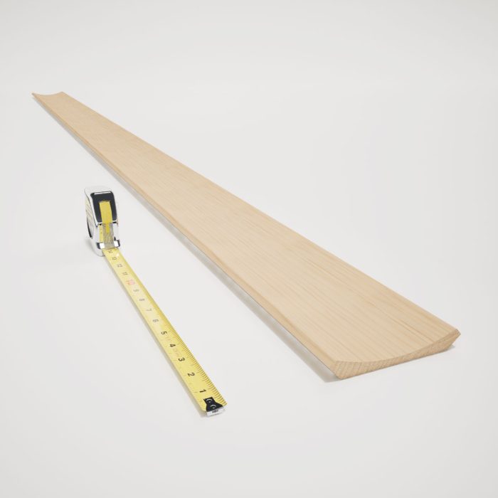 Ekena Millwork WM291 4"H x 3 1/2"P x 5 1/4"F x 96"L Americraft Solid Hardwood Stain Grade Crown Moulding - Image 7