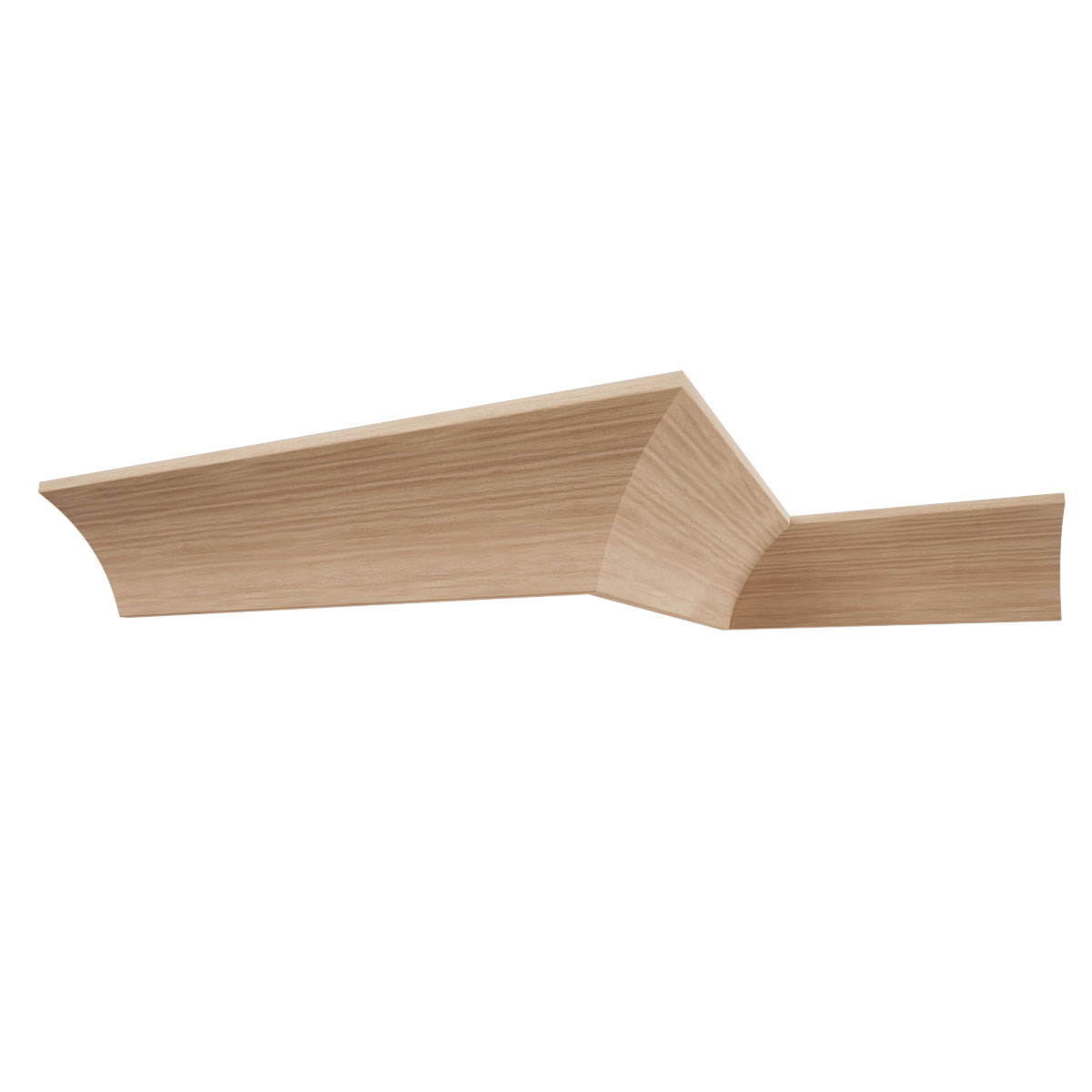 Ekena Millwork WM291 4"H x 3 1/2"P x 5 1/4"F x 96"L Americraft Solid Hardwood Stain Grade Crown Moulding - Image 9