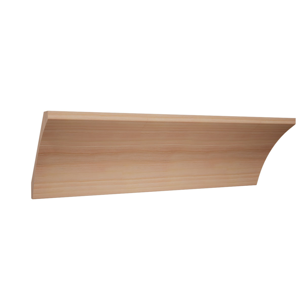 Ekena Millwork WM291 4"H x 3 1/2"P x 5 1/4"F x 96"L Americraft Solid Hardwood Stain Grade Crown Moulding - Image 22