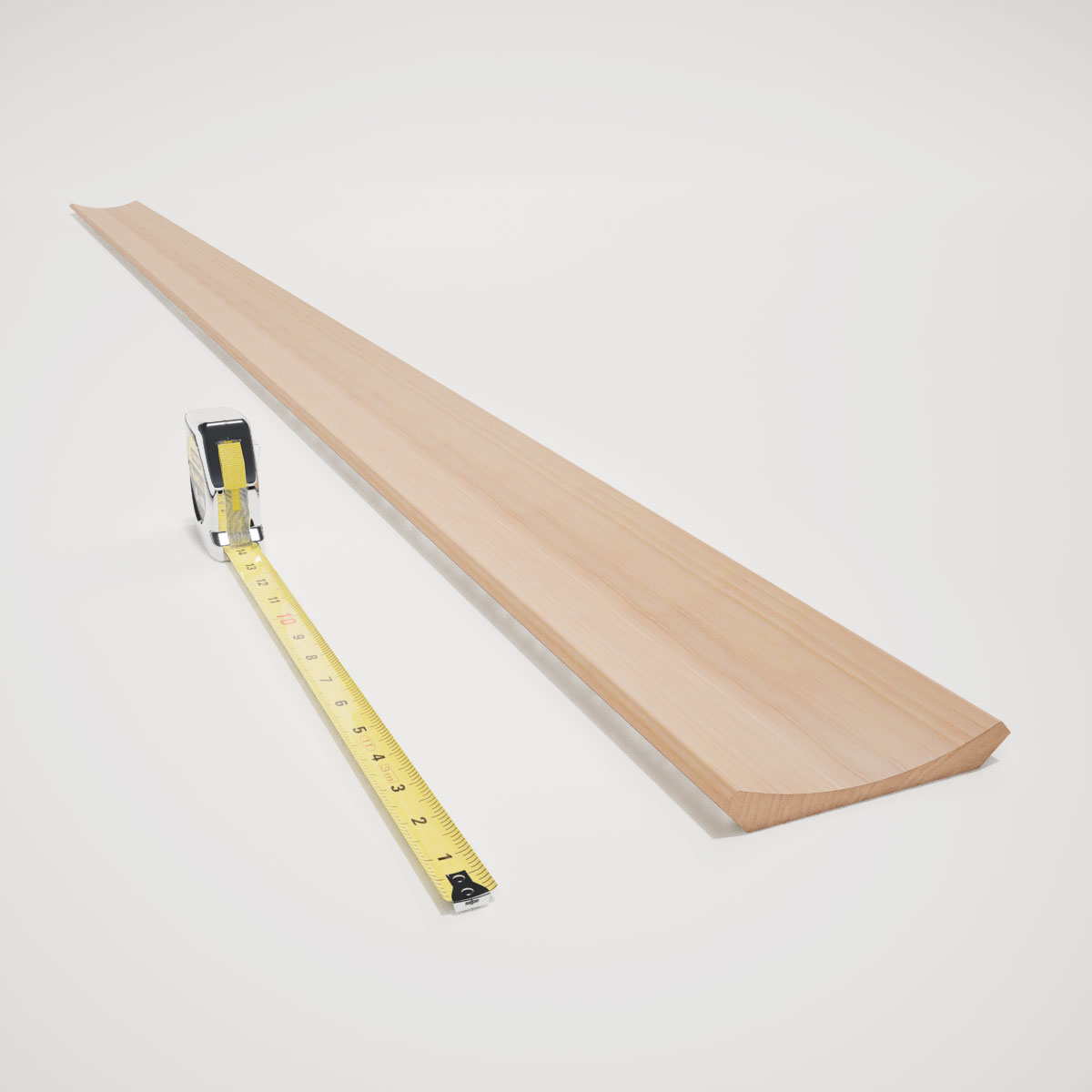 Ekena Millwork WM291 4"H x 3 1/2"P x 5 1/4"F x 96"L Americraft Solid Hardwood Stain Grade Crown Moulding - Image 25