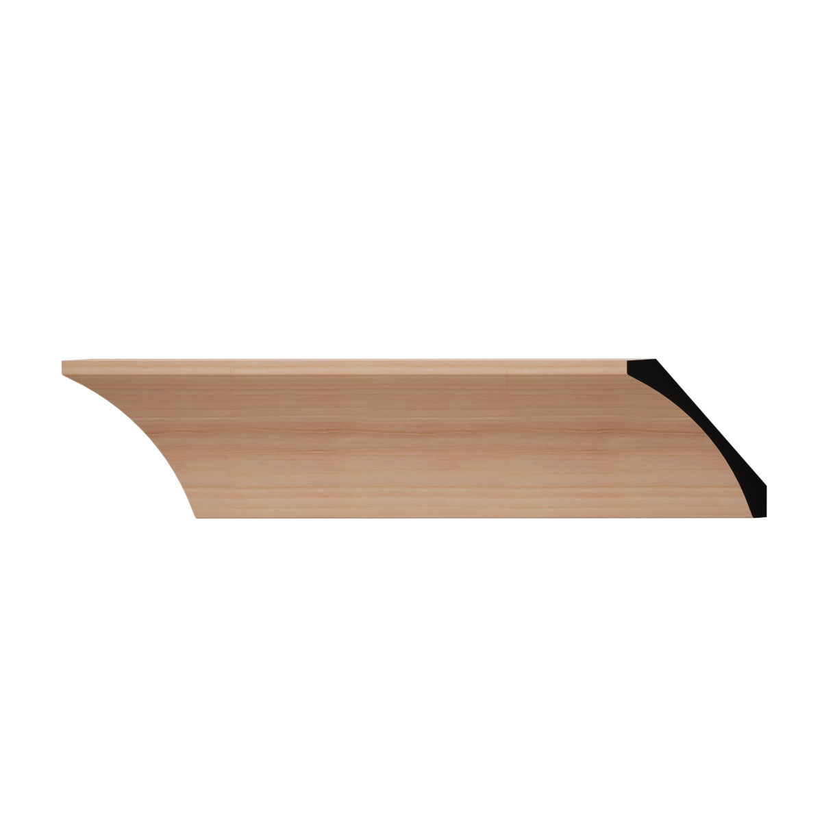 Ekena Millwork WM291 4"H x 3 1/2"P x 5 1/4"F x 96"L Americraft Solid Hardwood Stain Grade Crown Moulding - Image 20