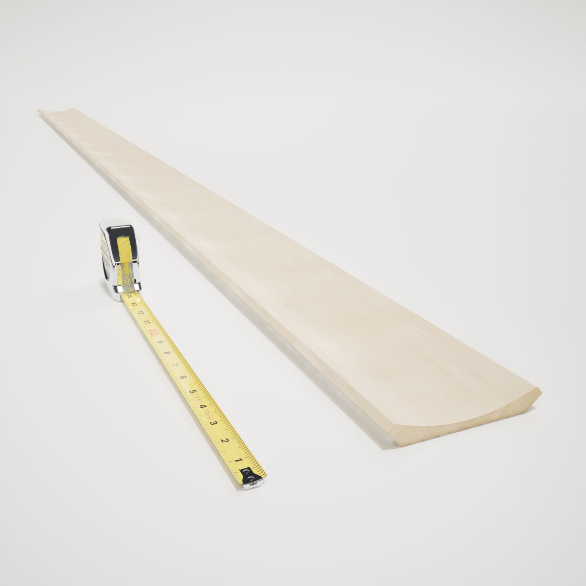 Ekena Millwork WM291 4"H x 3 1/2"P x 5 1/4"F x 96"L Americraft Solid Hardwood Stain Grade Crown Moulding - Image 43
