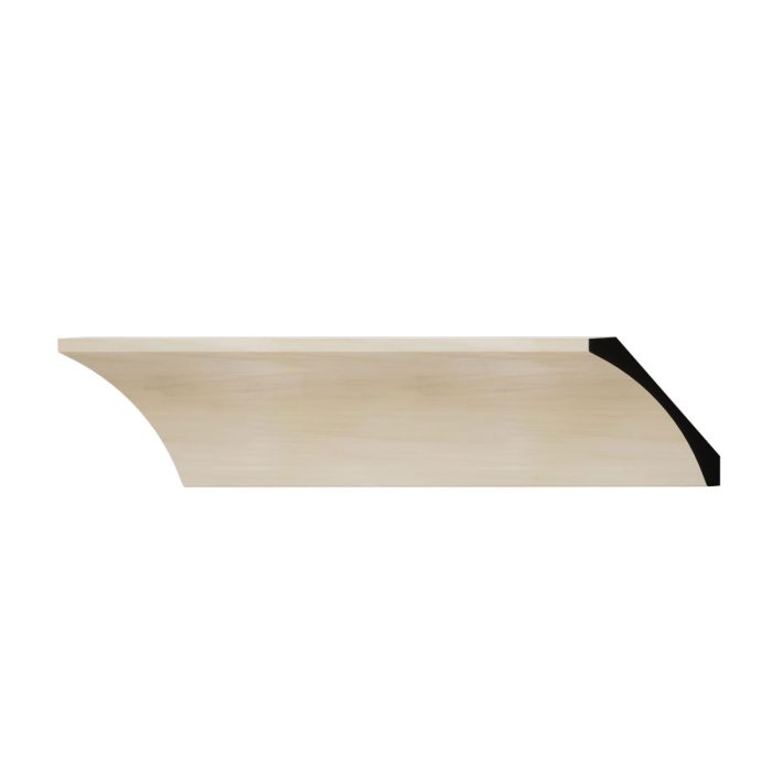 Ekena Millwork WM291 4"H x 3 1/2"P x 5 1/4"F x 96"L Americraft Solid Hardwood Stain Grade Crown Moulding - Image 38