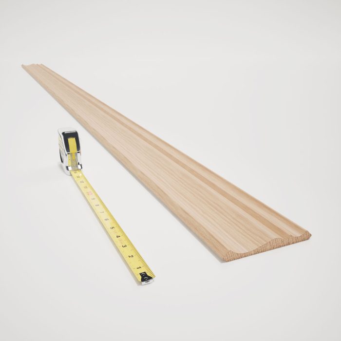 Ekena Millwork WM45 3 11/16"H x 3 3/4"P x 5 1/4"F x 96"L Americraft Solid Hardwood Stain Grade Crown Moulding - Image 13