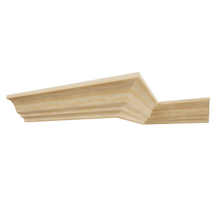 Ekena Millwork WM45 3 11/16"H x 3 3/4"P x 5 1/4"F x 96"L Americraft Solid Hardwood Stain Grade Crown Moulding - Image 27