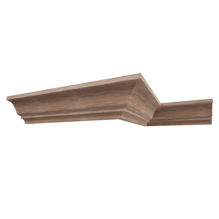 Ekena Millwork WM45 3 11/16"H x 3 3/4"P x 5 1/4"F x 96"L Americraft Solid Hardwood Stain Grade Crown Moulding - Image 33