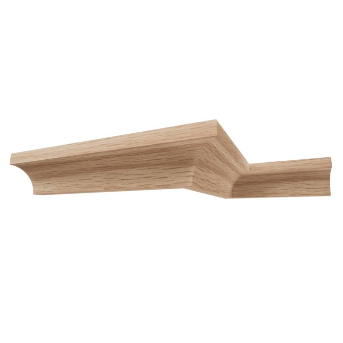 Ekena Millwork WM100 11/16"D x 11/16"W x 96"L Americraft Solid Hardwood Stain Grade Cove Moulding - Image 15