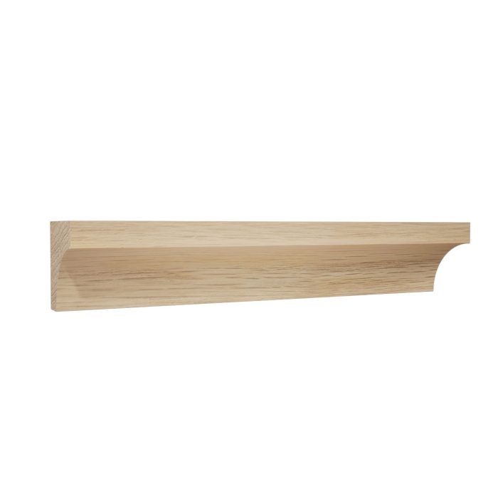 Ekena Millwork WM100 11/16"D x 11/16"W x 96"L Americraft Solid Hardwood Stain Grade Cove Moulding - Image 17