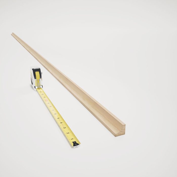 Ekena Millwork WM100 11/16"D x 11/16"W x 96"L Americraft Solid Hardwood Stain Grade Cove Moulding - Image 21