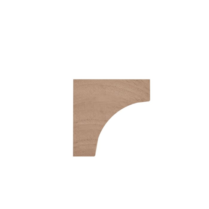 Ekena Millwork WM100 11/16"D x 11/16"W x 96"L Americraft Solid Hardwood Stain Grade Cove Moulding - Image 25