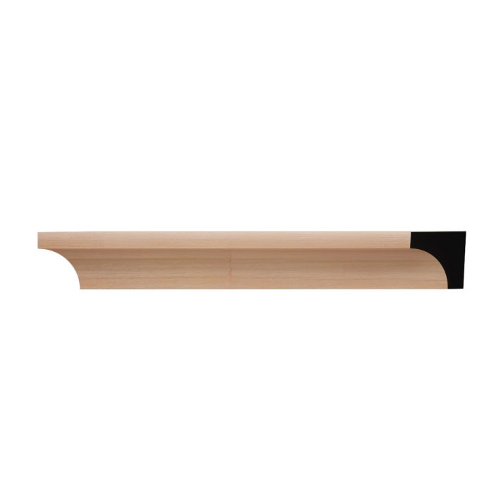 Ekena Millwork WM100 11/16"D x 11/16"W x 96"L Americraft Solid Hardwood Stain Grade Cove Moulding - Image 23