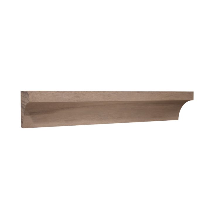 Ekena Millwork WM100 11/16"D x 11/16"W x 96"L Americraft Solid Hardwood Stain Grade Cove Moulding - Image 38