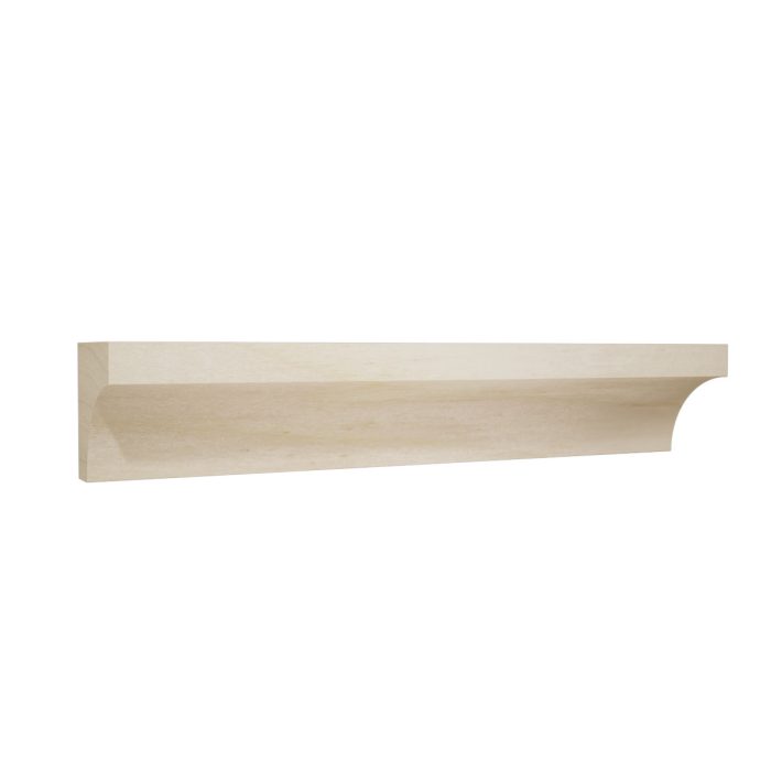 Ekena Millwork WM100 11/16"D x 11/16"W x 96"L Americraft Solid Hardwood Stain Grade Cove Moulding - Image 45