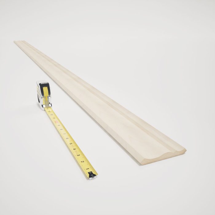 Ekena Millwork WM48 3 11/32"H x 2 5/8"P x 4 1/4"F x 96"L Americraft Solid Hardwood Stain Grade Crown Moulding - Image 56