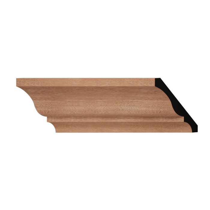 Ekena Millwork WM48 3 11/32"H x 2 5/8"P x 4 1/4"F x 96"L Americraft Solid Hardwood Stain Grade Crown Moulding - Image 57
