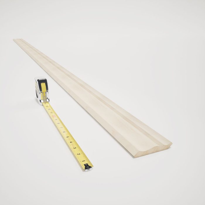 Ekena Millwork WM49 3 11/32"H x 2 5/8"P x 3 5/8"F x 96"L Americraft Solid Hardwood Stain Grade Crown Moulding - Image 55
