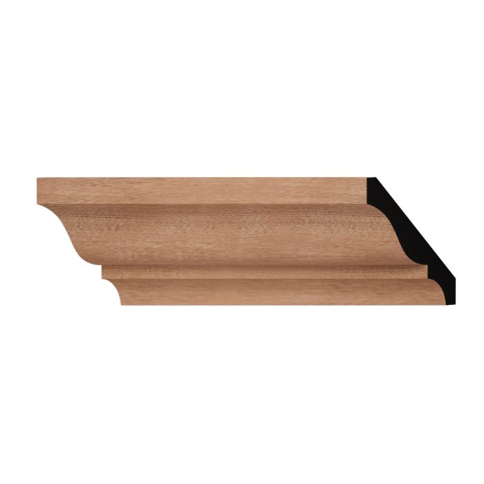 Ekena Millwork WM49 3 11/32"H x 2 5/8"P x 3 5/8"F x 96"L Americraft Solid Hardwood Stain Grade Crown Moulding - Image 56