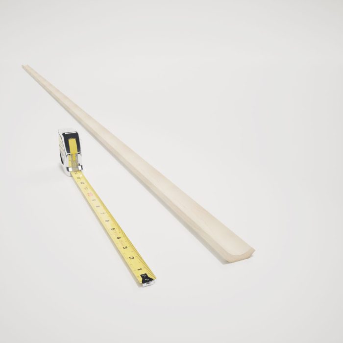 Ekena Millwork WM86 9/16"D x 1 5/8"W x 96"L Americraft Solid Hardwood Stain Grade Cove Moulding - Image 46