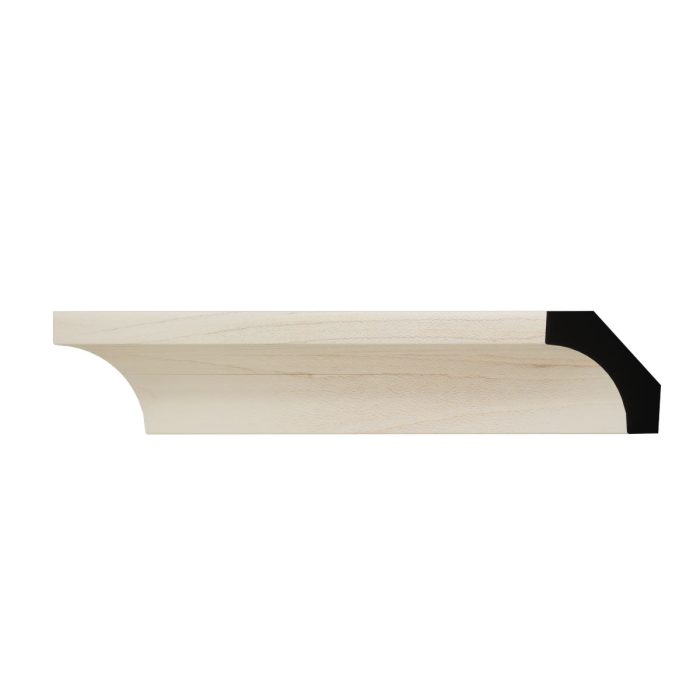 Ekena Millwork WM86 9/16"D x 1 5/8"W x 96"L Americraft Solid Hardwood Stain Grade Cove Moulding - Image 42