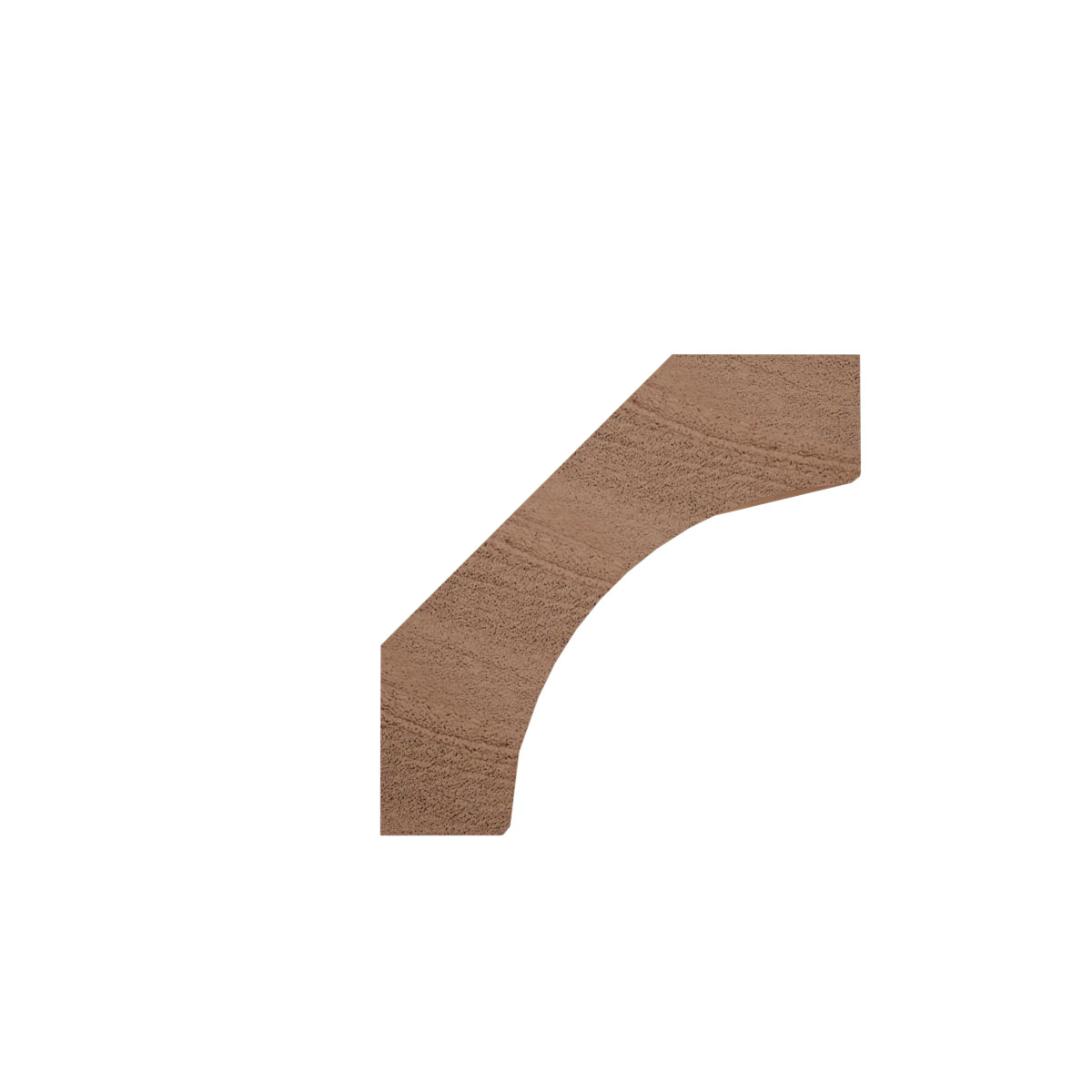 Ekena Millwork WM86 9/16"D x 1 5/8"W x 96"L Americraft Solid Hardwood Stain Grade Cove Moulding - Image 49