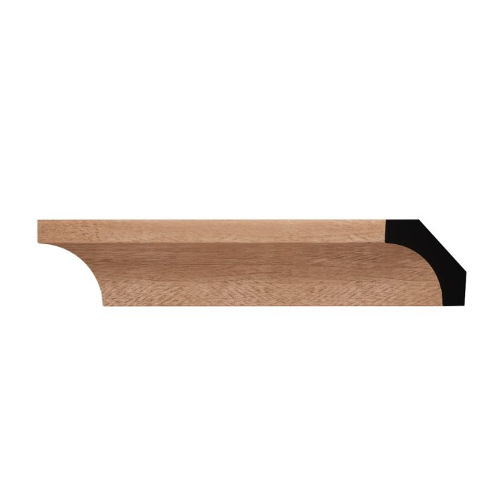 Ekena Millwork WM86 9/16"D x 1 5/8"W x 96"L Americraft Solid Hardwood Stain Grade Cove Moulding - Image 47