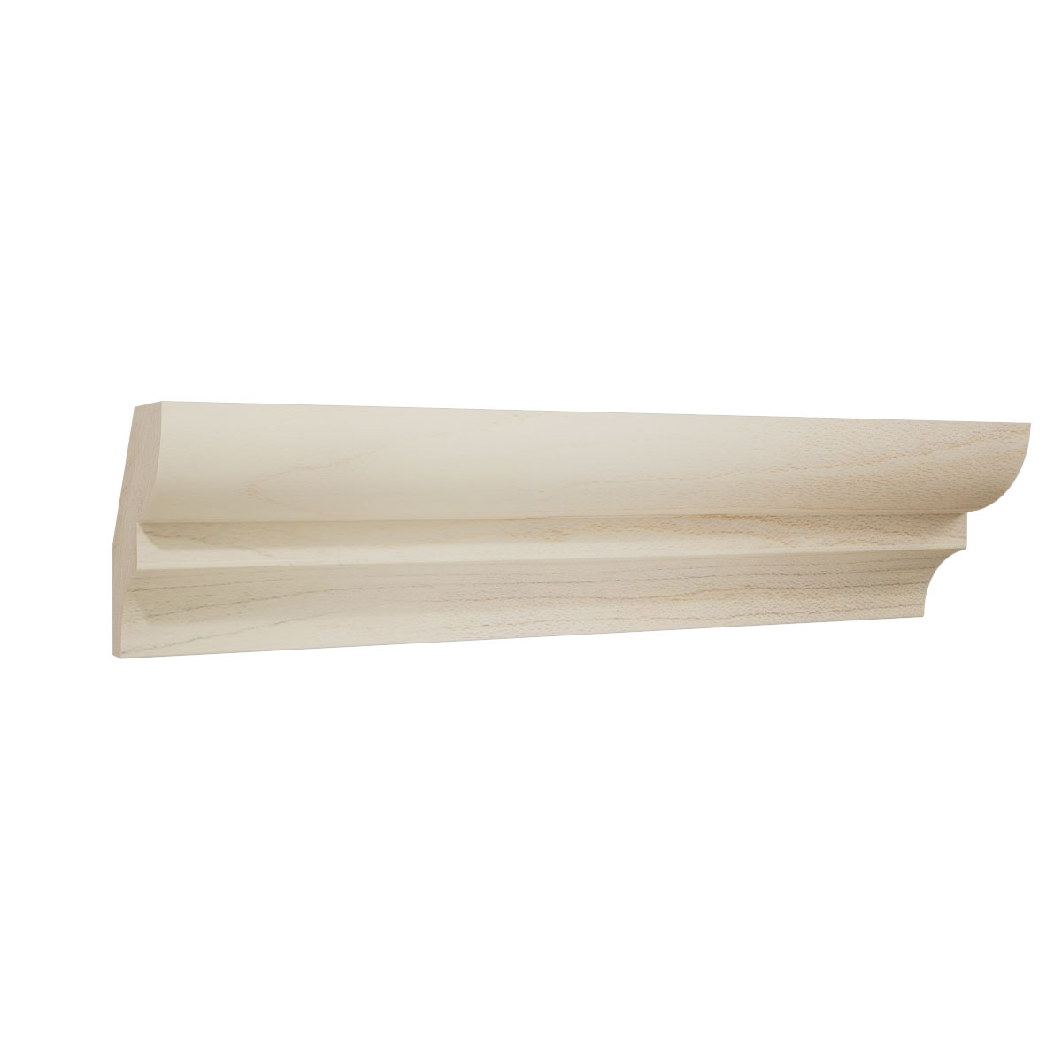 Ekena Millwork WM75 9/16"D x 1 5/8"W x 96"L Americraft Solid Hardwood Stain Grade Bed Moulding - Image 51