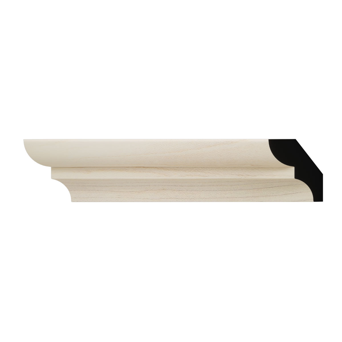 Ekena Millwork WM75 9/16"D x 1 5/8"W x 96"L Americraft Solid Hardwood Stain Grade Bed Moulding - Image 50