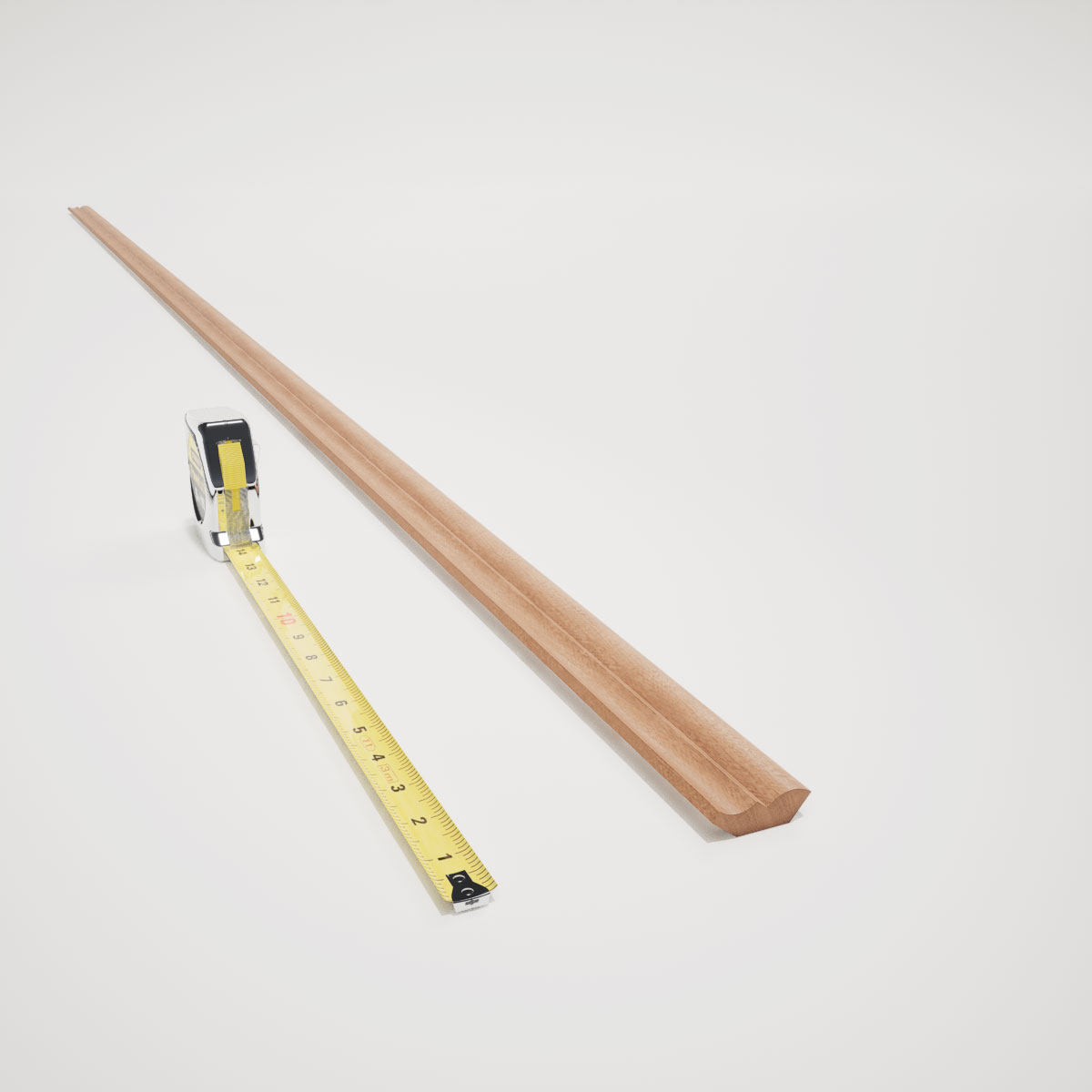 Ekena Millwork WM75 9/16"D x 1 5/8"W x 96"L Americraft Solid Hardwood Stain Grade Bed Moulding - Image 60