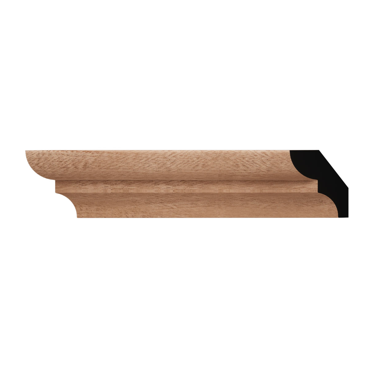 Ekena Millwork WM75 9/16"D x 1 5/8"W x 96"L Americraft Solid Hardwood Stain Grade Bed Moulding - Image 56
