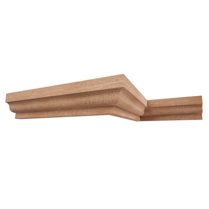 Ekena Millwork WM60 1 13/32"H x 1 1/16"P x 1 3/4"F x 96"L Americraft Solid Hardwood Stain Grade Crown Moulding - Image 57