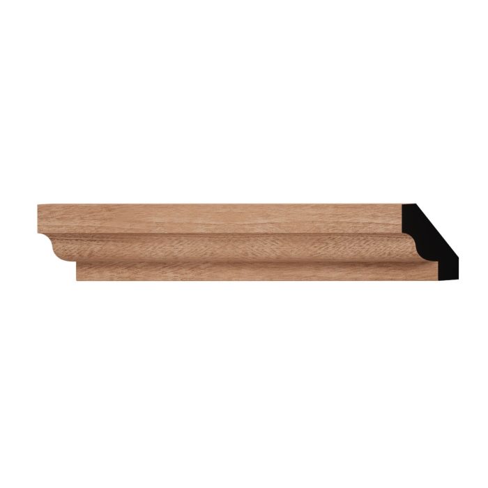 Ekena Millwork WM60 1 13/32"H x 1 1/16"P x 1 3/4"F x 96"L Americraft Solid Hardwood Stain Grade Crown Moulding - Image 56