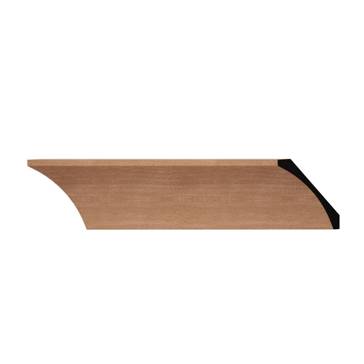 Ekena Millwork WM291 4"H x 3 1/2"P x 5 1/4"F x 96"L Americraft Solid Hardwood Stain Grade Crown Moulding - Image 56