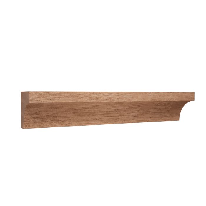 Ekena Millwork WM100 11/16"D x 11/16"W x 96"L Americraft Solid Hardwood Stain Grade Cove Moulding - Image 66