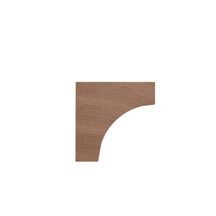 Ekena Millwork WM100 11/16"D x 11/16"W x 96"L Americraft Solid Hardwood Stain Grade Cove Moulding - Image 67