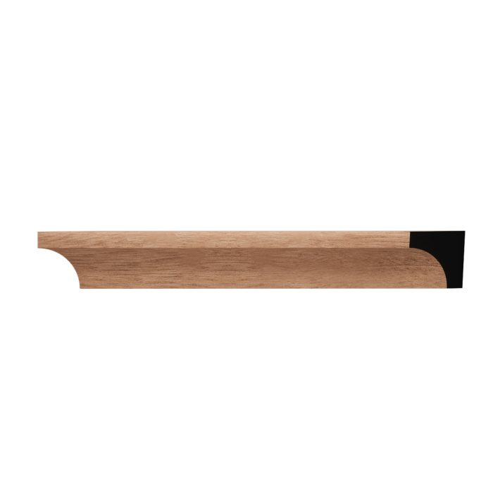 Ekena Millwork WM100 11/16"D x 11/16"W x 96"L Americraft Solid Hardwood Stain Grade Cove Moulding - Image 65