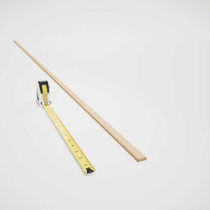 Ekena Millwork WM142 1/4"D X 3/4"W X 96"L Americraft Solid Hardwood Stain Grade Flat Screen Moulding - Image 56