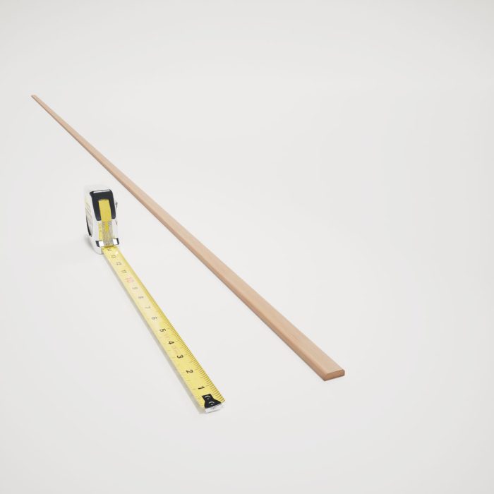 Ekena Millwork WM142 1/4"D X 3/4"W X 96"L Americraft Solid Hardwood Stain Grade Flat Screen Moulding - Image 50
