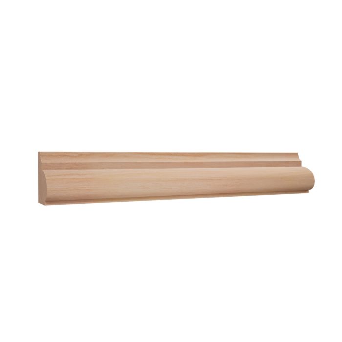 Ekena Millwork WM1207 11/16"D X 7/8"W X 96"L Americraft Solid Hardwood Stain Grade Base Cap Moulding - Image 8