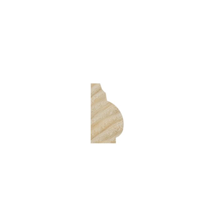 Ekena Millwork WM1201 11/16"D X 1 1/4"W X 96"L Americraft Solid Hardwood Stain Grade Base Cap Moulding - Image 19