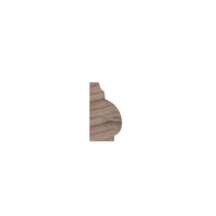 Ekena Millwork WM1201 11/16"D X 1 1/4"W X 96"L Americraft Solid Hardwood Stain Grade Base Cap Moulding - Image 44