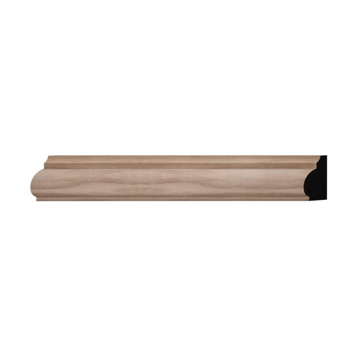 Ekena Millwork WM1201 11/16"D X 1 1/4"W X 96"L Americraft Solid Hardwood Stain Grade Base Cap Moulding - Image 42