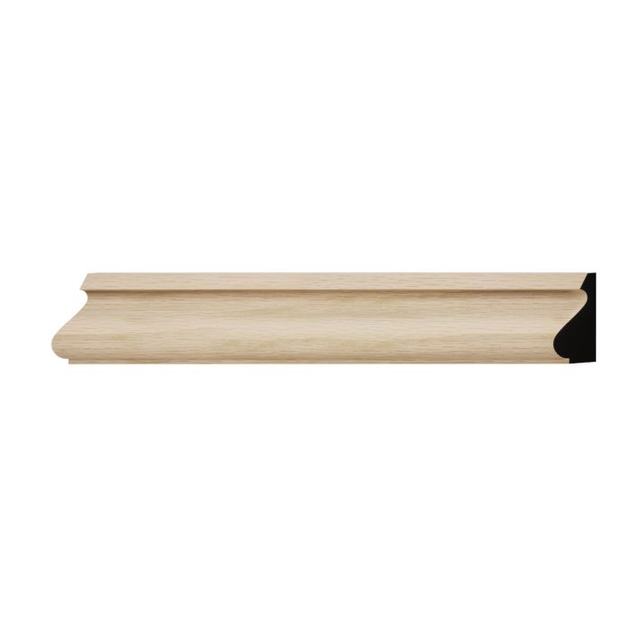 Ekena Millwork WM163 11/16"D X 1 3/8"W X 96"L Americraft Solid Hardwood Stain Grade Base Cap Moulding - Image 47